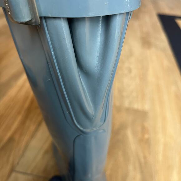 Hunter Original Back Adjustable Tall Gloss Boot Women's Size 8 Blue - Picture 11 of 14